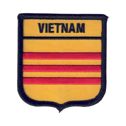 VIETNAM (South) Flag Shield Patch - 6976