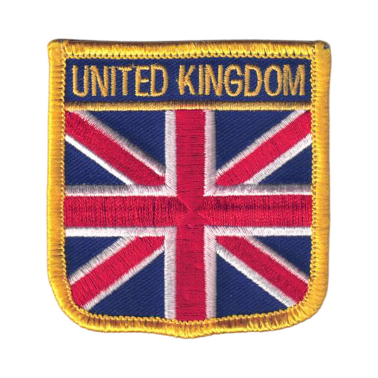 UNITED KINGDOM Flag Shield Patch - 7001