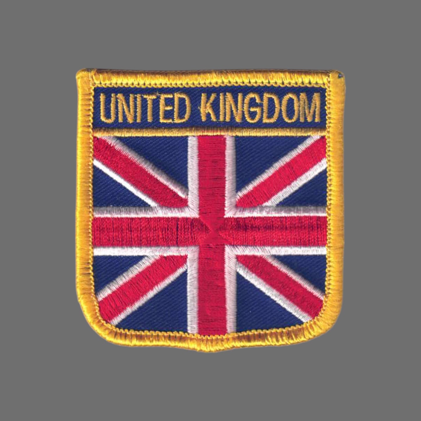 UNITED KINGDOM Flag Shield Patch - 7001