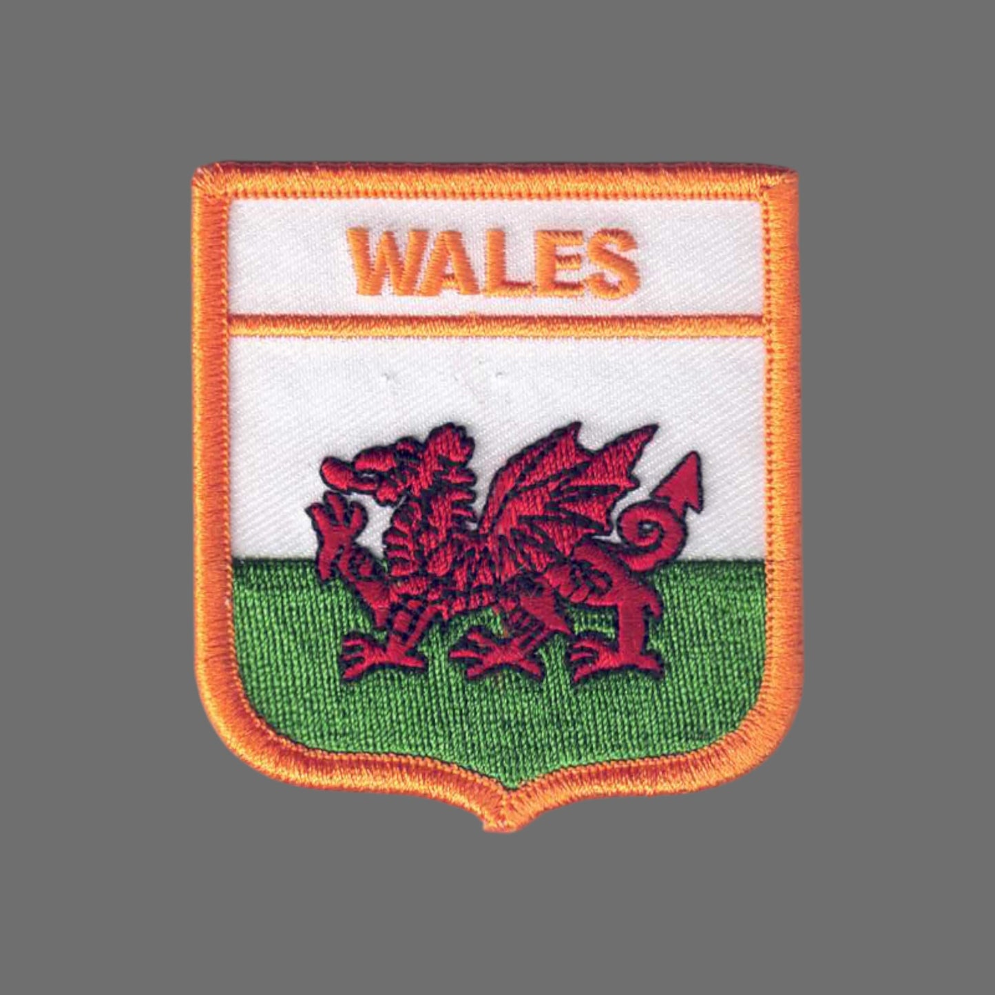 WALES Flag Shield Patch - 7011