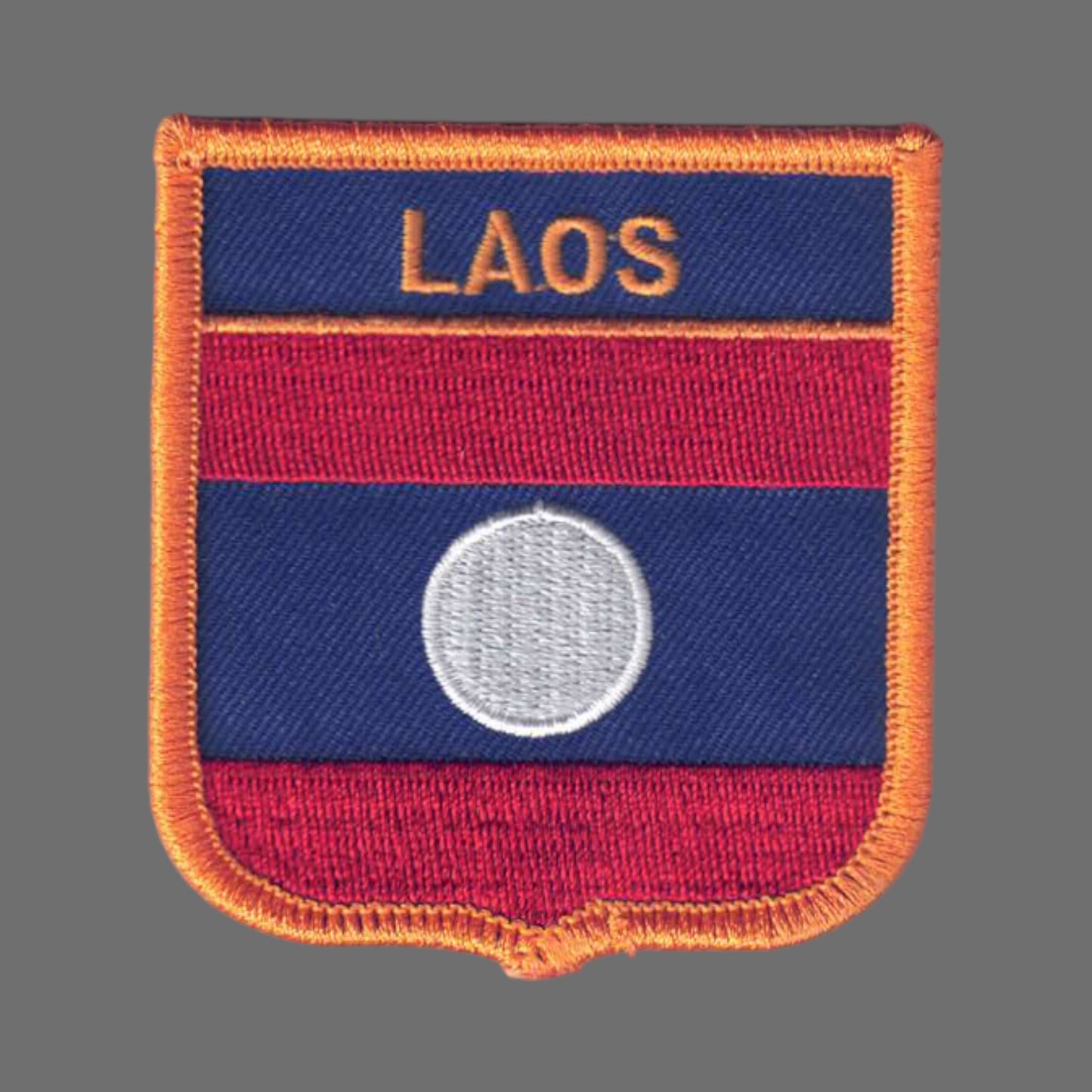 LAOS Flag Shield Patch - 7031