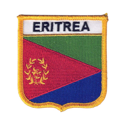 ERITREA Flag Shield Patch - 7063