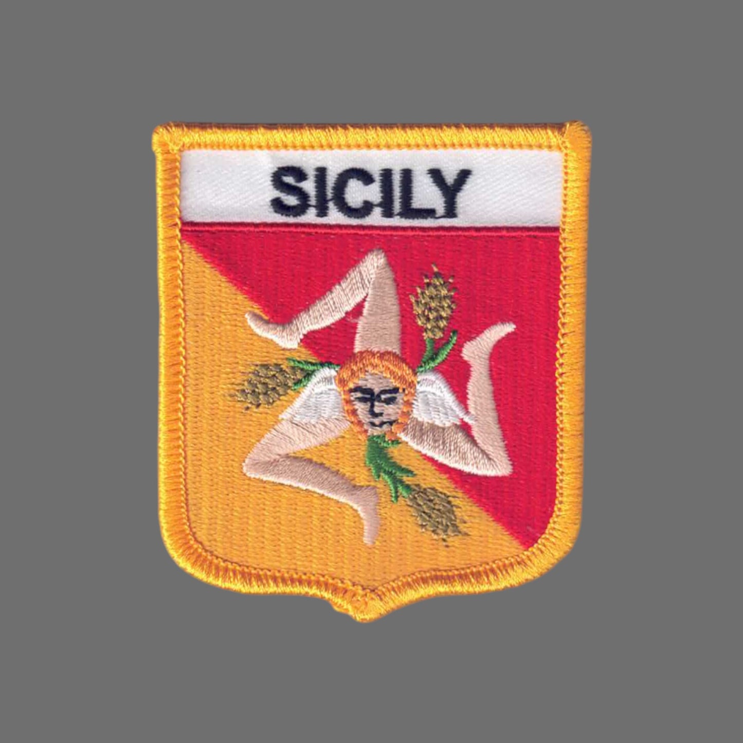 SICILY Flag Shield Patch - 7107