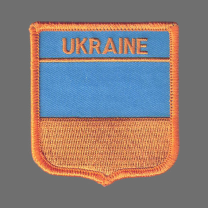 UKRAINE Flag Shield Patch - 7111