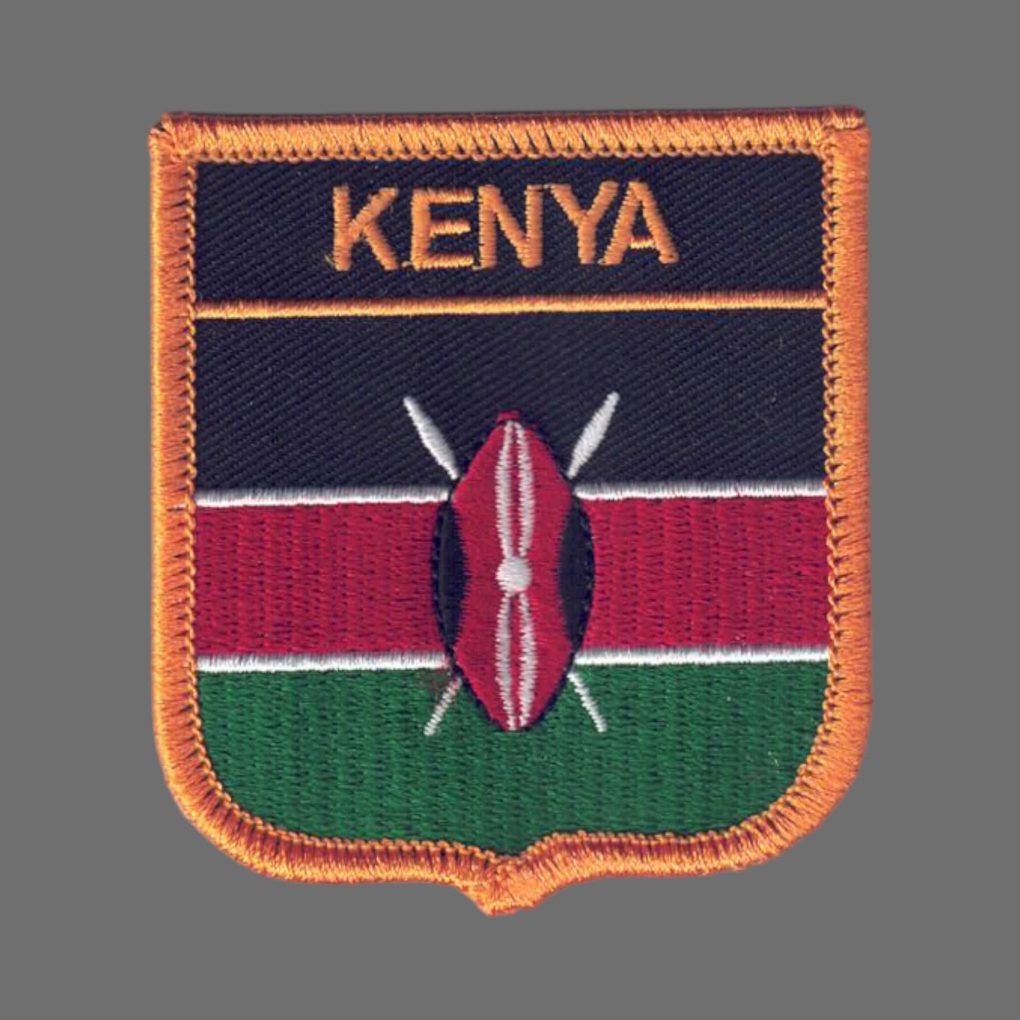 KENYA Flag Shield Patch - 7191
