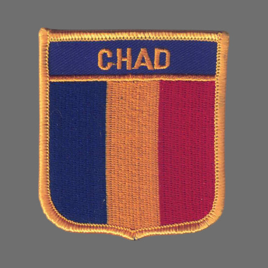 CHAD Flag Shield Patch - 7192