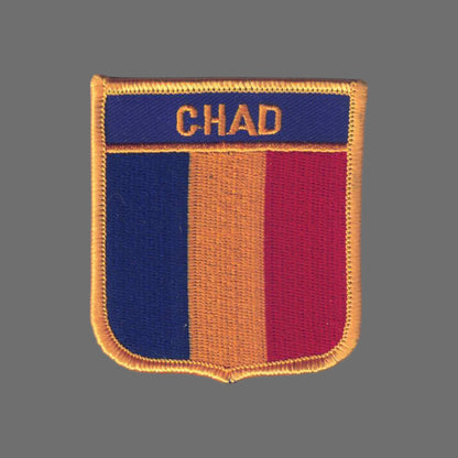 CHAD Flag Shield Patch - 7192
