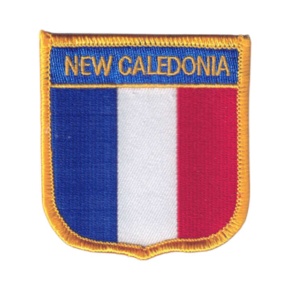 NEW CALEDONIA Flag Shield Patch - 7195