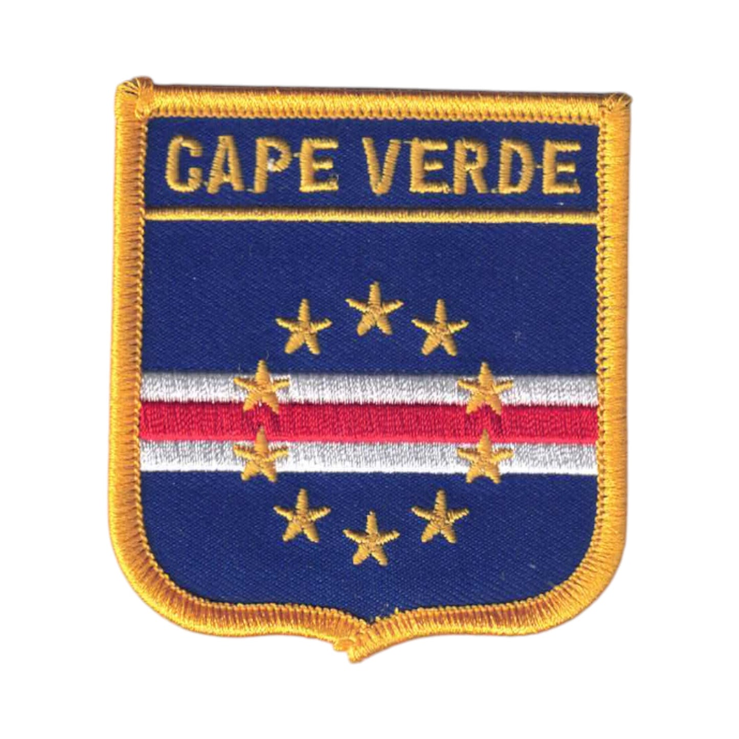 CAPE VERDE Flag Shield Patch - 7197