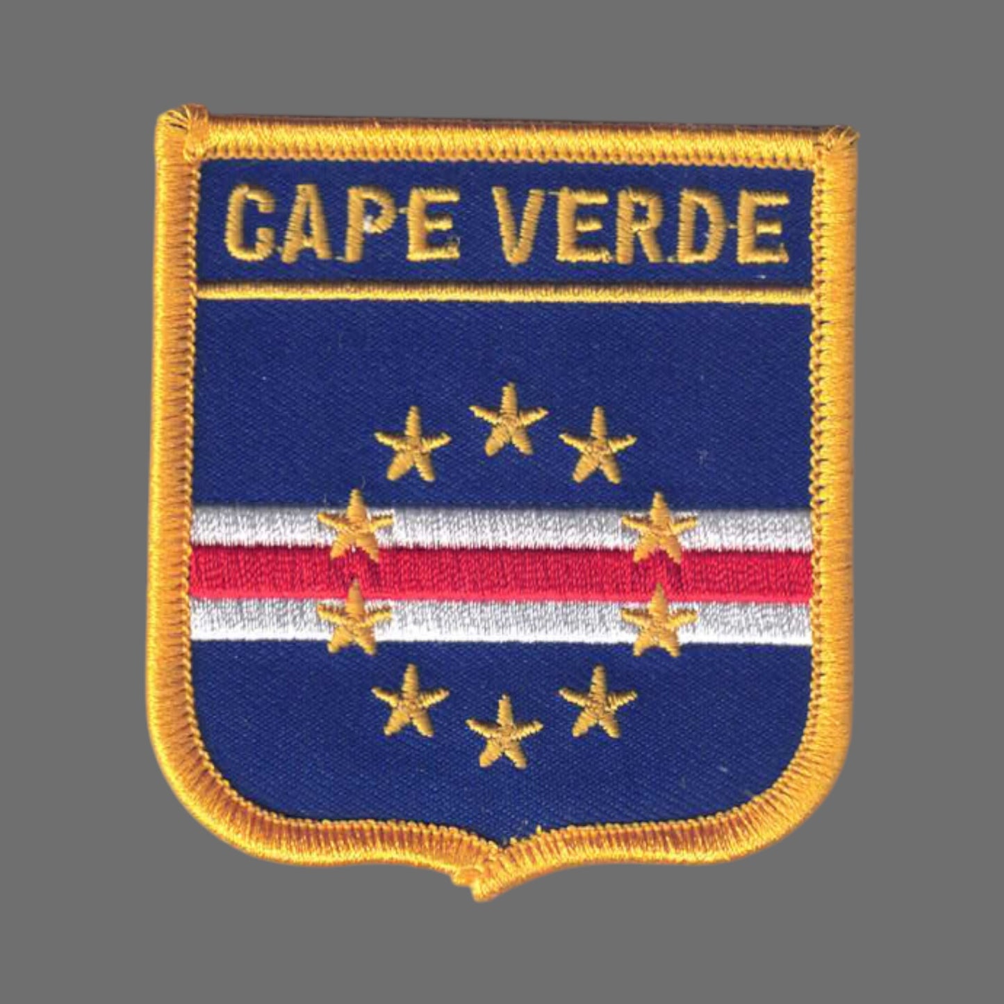 CAPE VERDE Flag Shield Patch - 7197