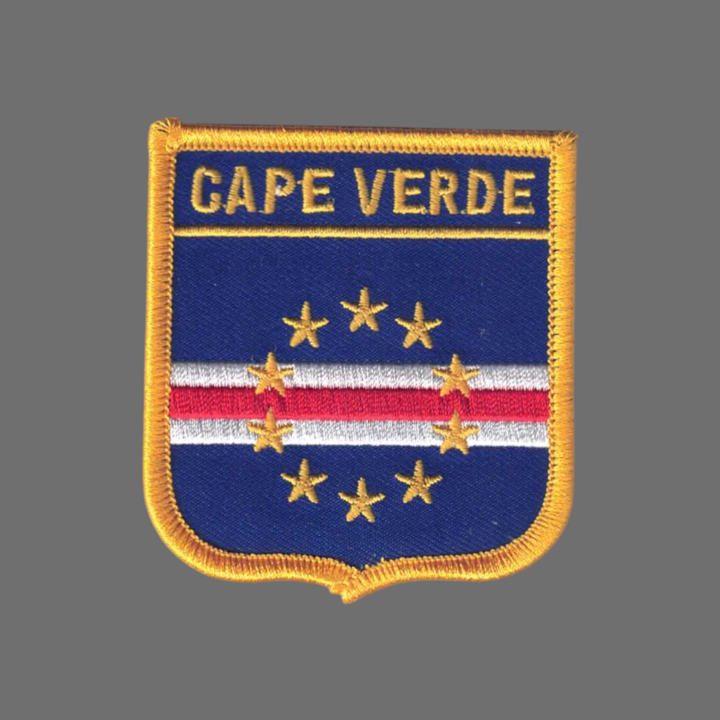 CAPE VERDE Flag Shield Patch - 7197
