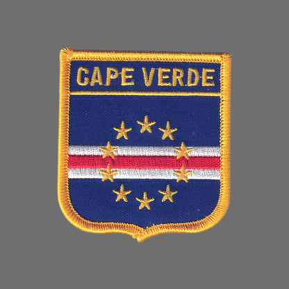 CAPE VERDE Flag Shield Patch - 7197