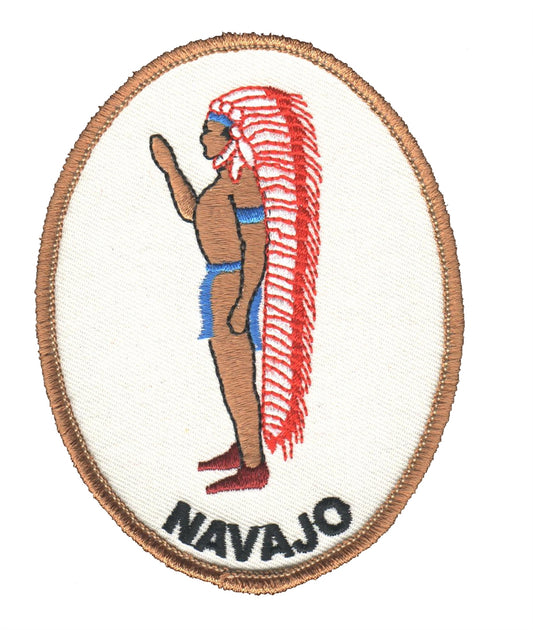 NAVAJO Native American Indian embroidered patch