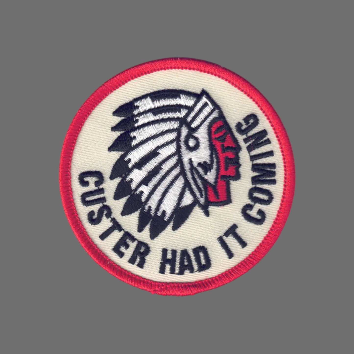 CUSTER HAD IT COMING Patch - 7215