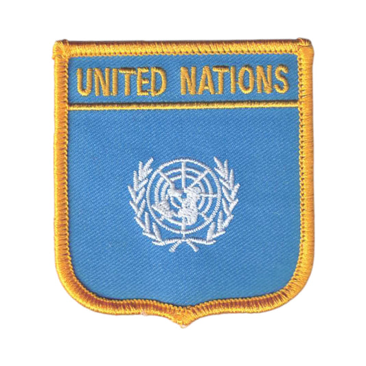 UNITED NATIONS Flag Shield Patch - 7331