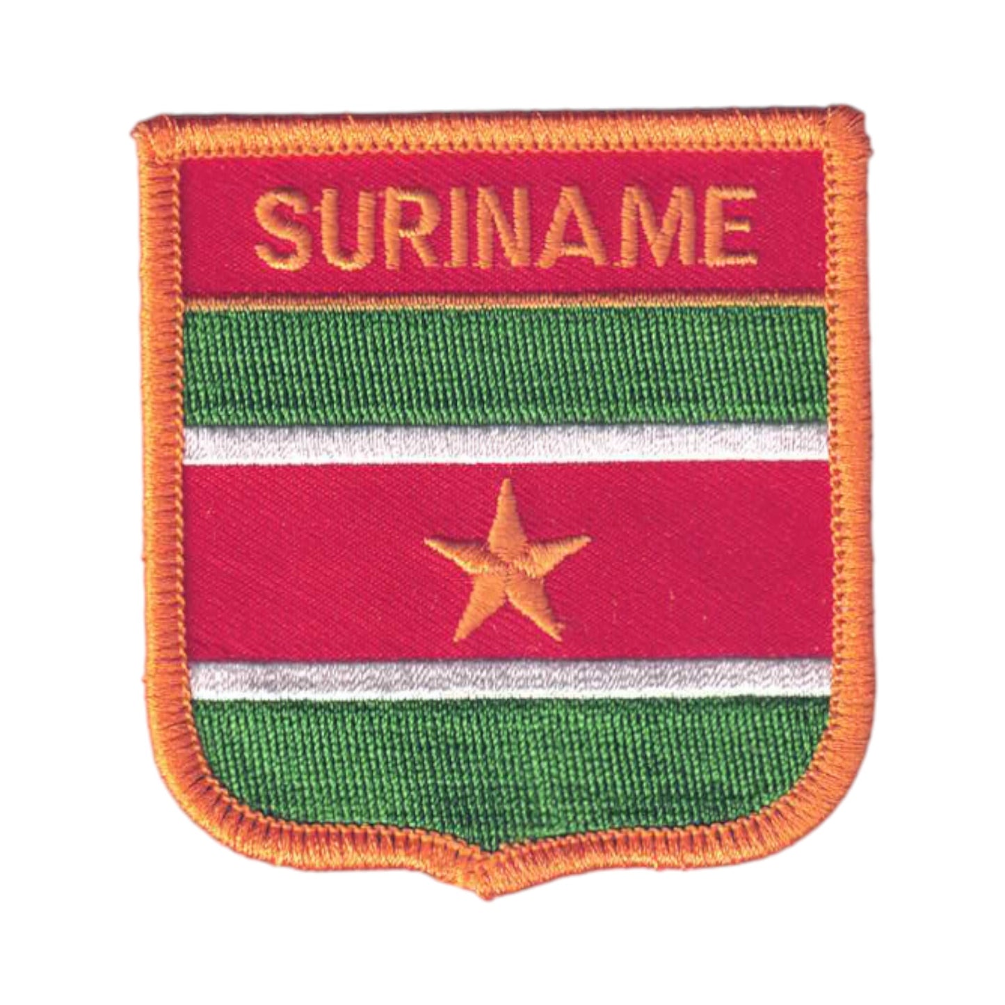 SURINAME Flag Shield Patch - 7341