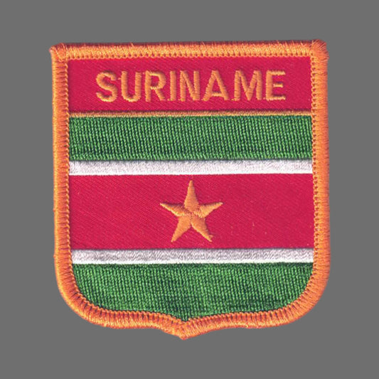 SURINAME Flag Shield Patch - 7341