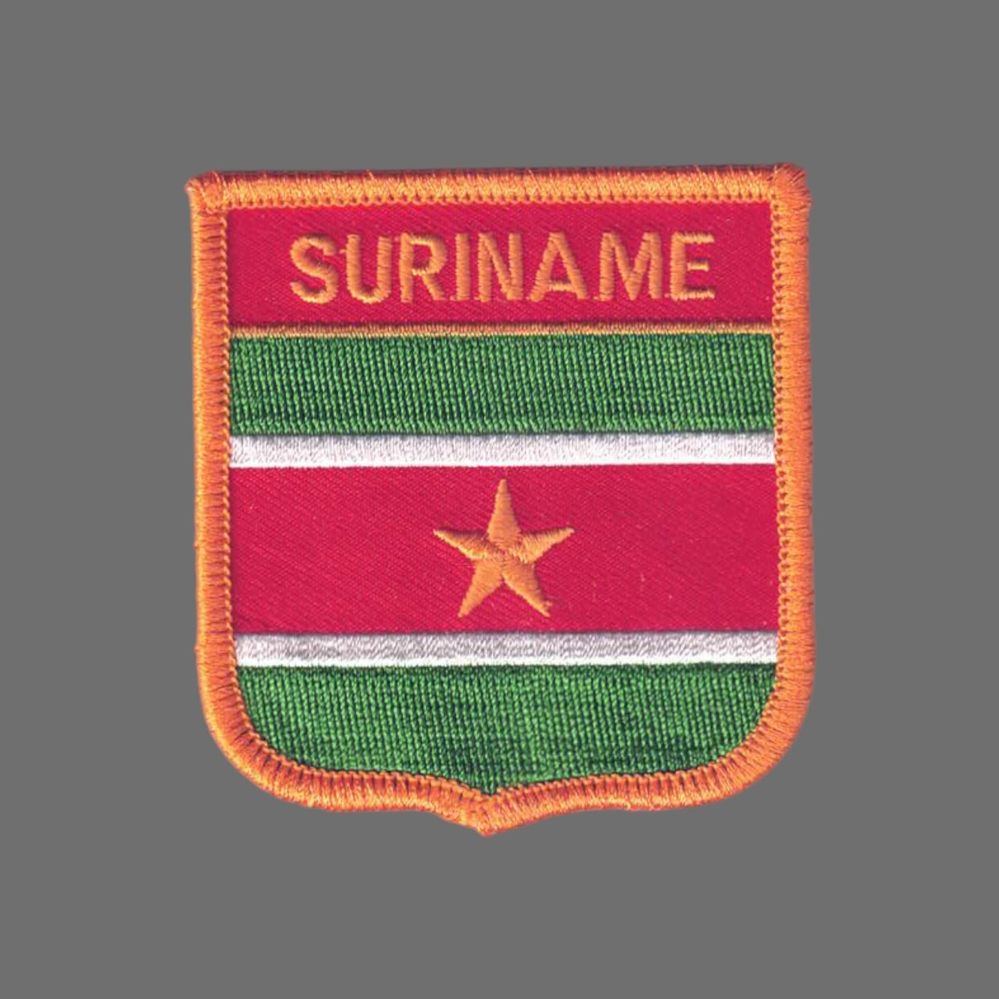SURINAME Flag Shield Patch - 7341