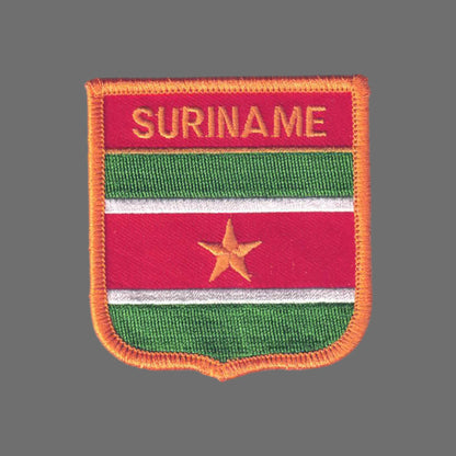 SURINAME Flag Shield Patch - 7341