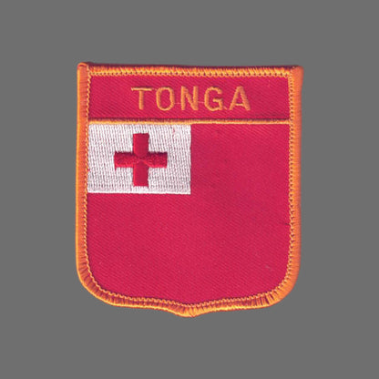 TONGA Flag Shield Patch - 7351