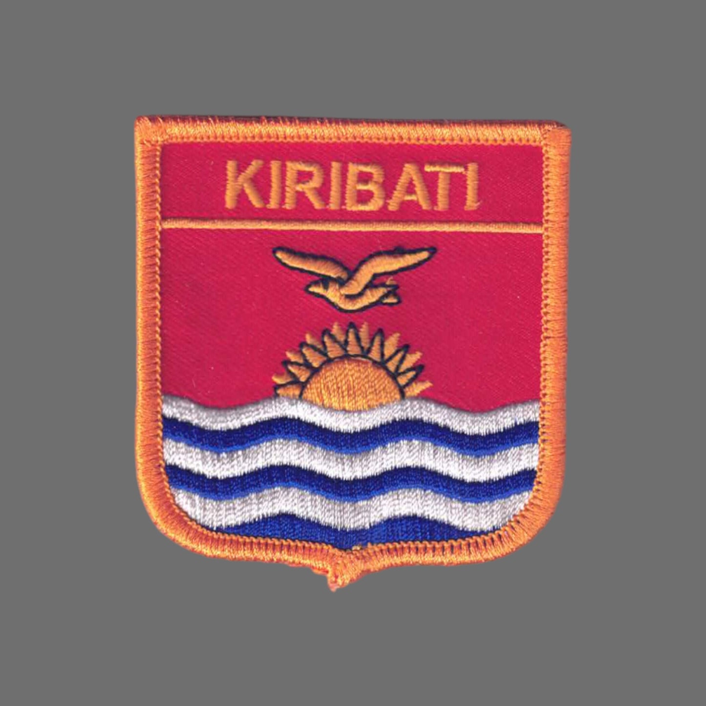 KIRIBATI Flag Shield Patch - 7386