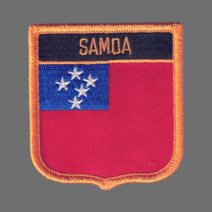 SAMOA Flag Shield Patch - 7392