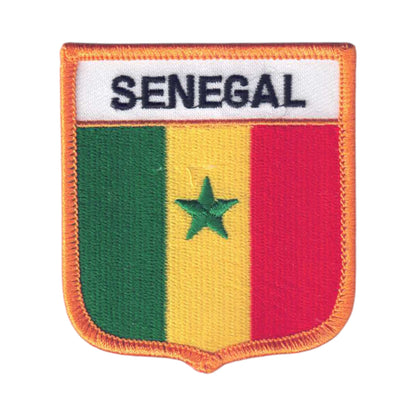 SENEGAL Flag Shield Patch - 7395