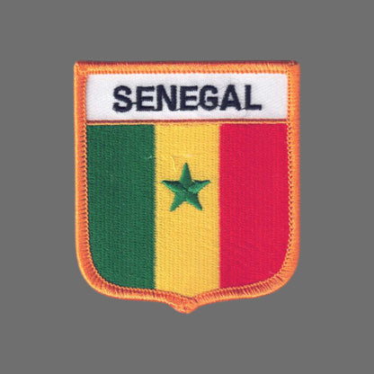 SENEGAL Flag Shield Patch - 7395