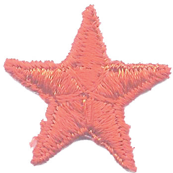 Red Embroidered Star Patch 1.25 Inch - 7401-36