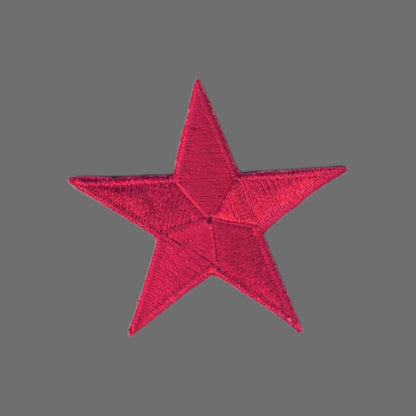 Red Star Patch Embroidered 1.75 Inch - 7402-36
