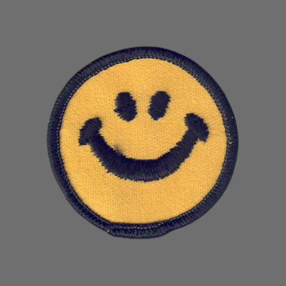 Vintage Smile Face Novelty Patch 2 Inch - 7429