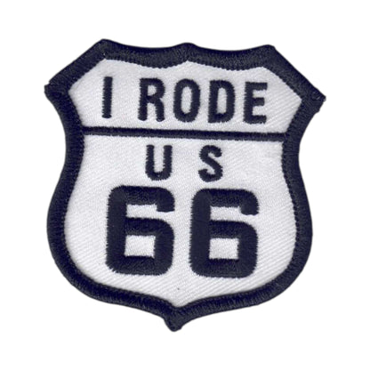 I RODE US 66 Souvenir Patch - 7466