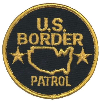 U.S. BORDER PATROL novelty or souvenir embroidered patch