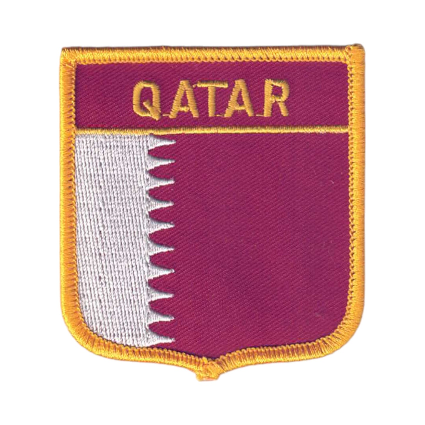 QATAR Flag Shield Patch - 7502