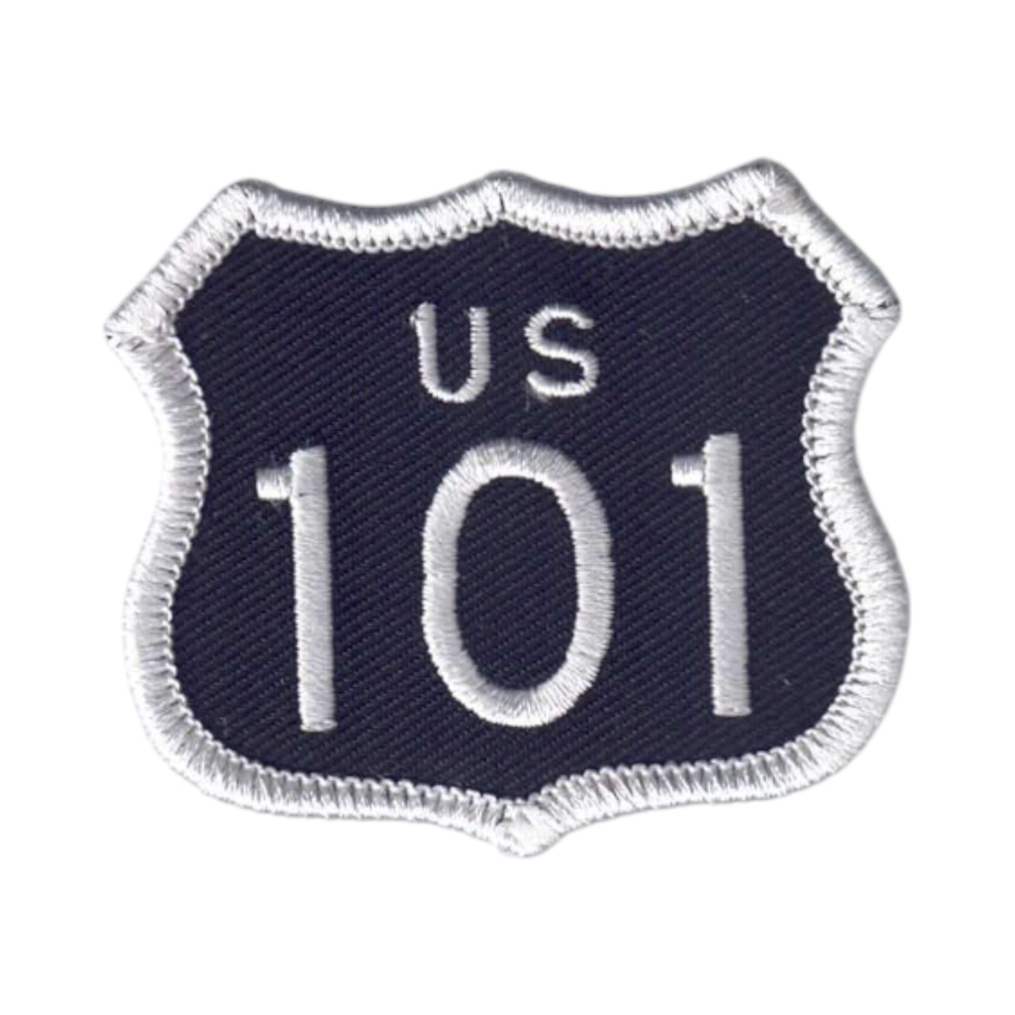 US 101 Black Patch 2 Inch Tall - 8101-01/2