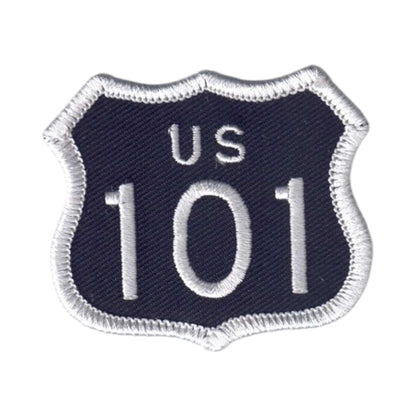 US 101 Black Patch 2 Inch Tall - 8101-01/2
