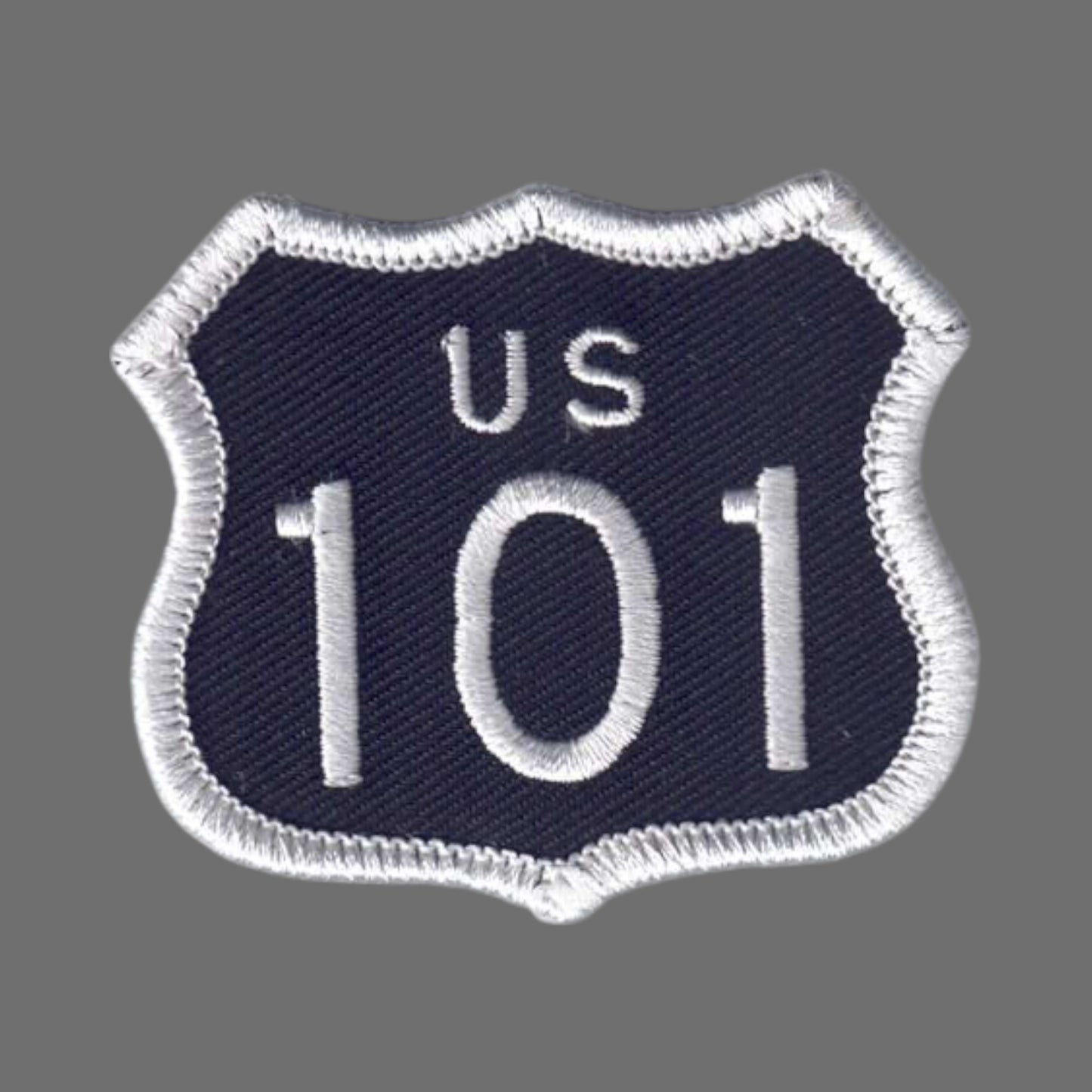 US 101 Black Patch 2 Inch Tall - 8101-01/2