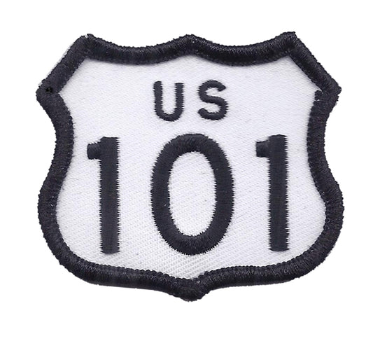 US 101 souvenir embroidered patch