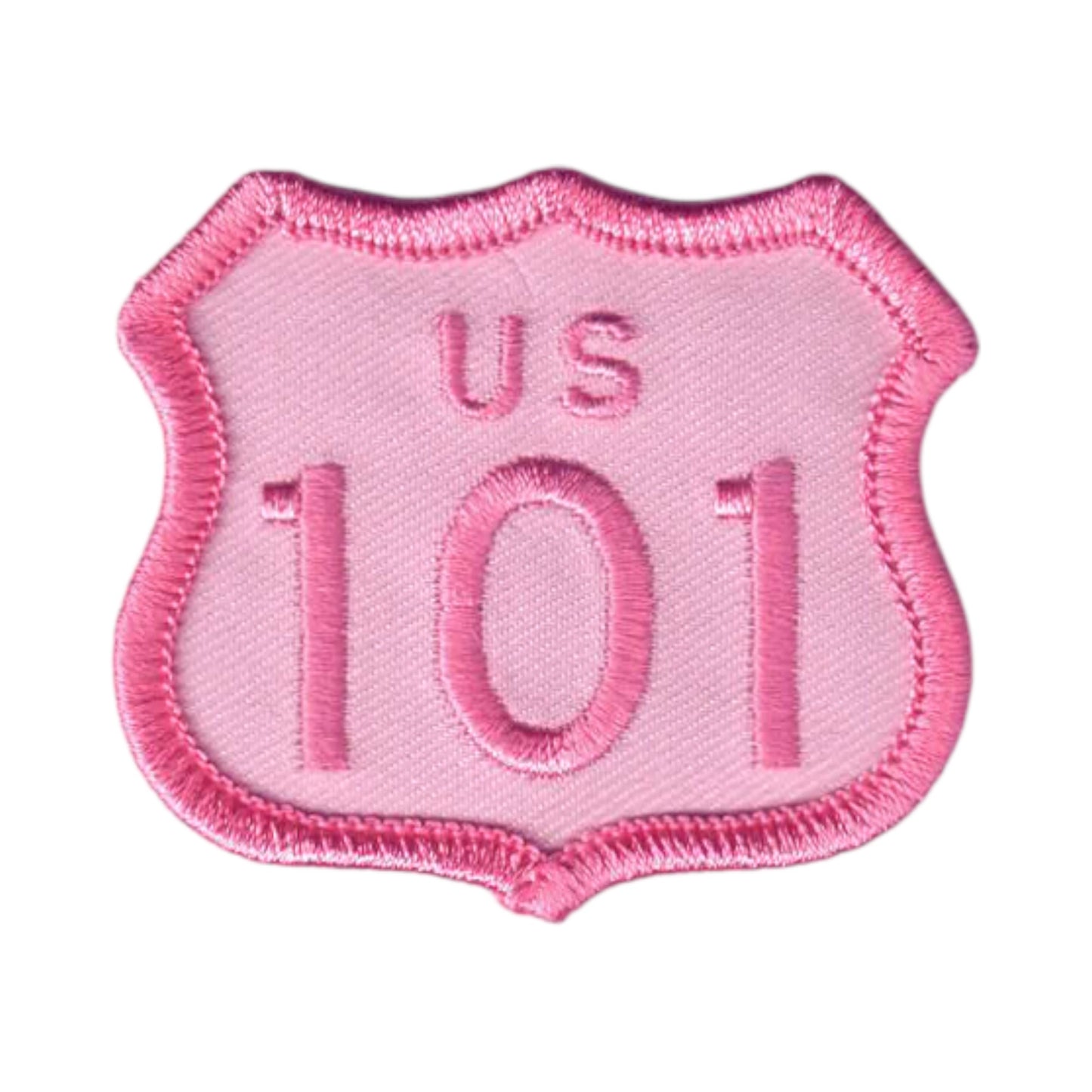 US 101 Patch Pink 2 Inch Tall - 8101-56/2