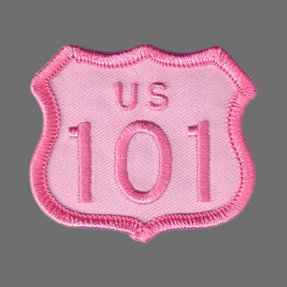 US 101 Patch Pink 2 Inch Tall - 8101-56/2