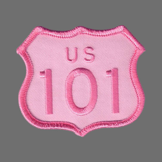 US 101 Patch Pink 2.5 Inch Tall - 8101-56