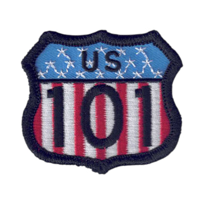 US 101 Patch USA Flag - 8198