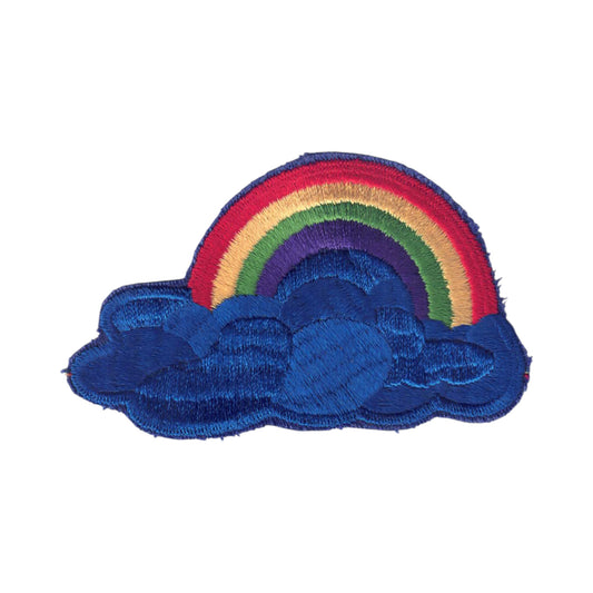 Rainbow with Blue Cloud Patch 5 Inch - 8212