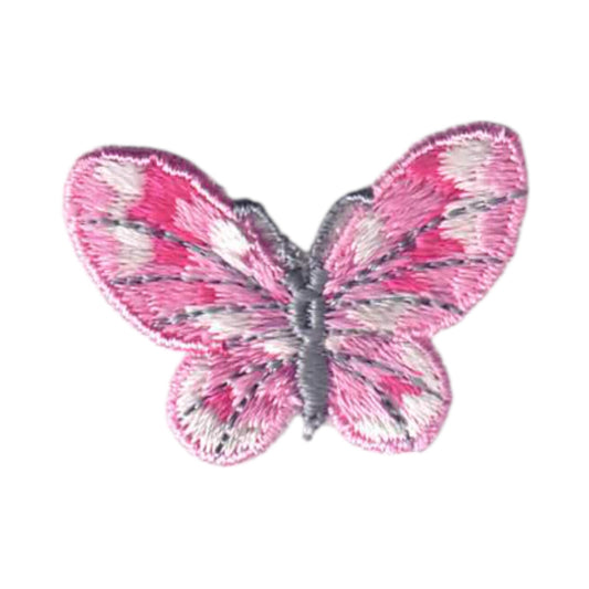 Pink Butterfly Applique Patch - 8252-56