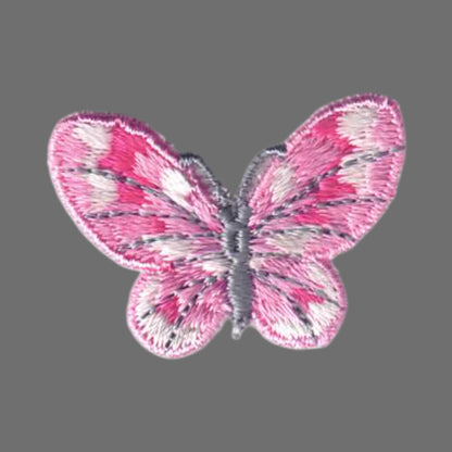 Pink Butterfly Applique Patch - 8252-56