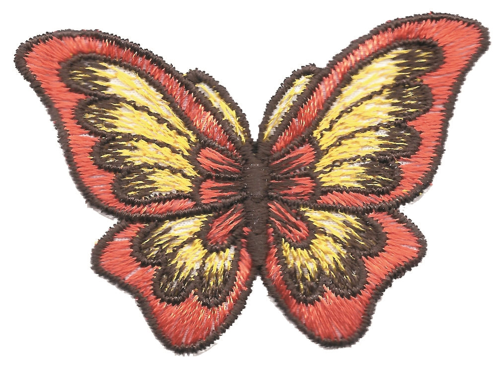 butterfly aetz embroidered applique patch