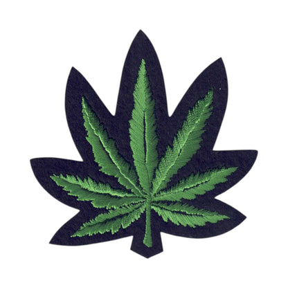Marijuana Leaf Craft Patch - 9401