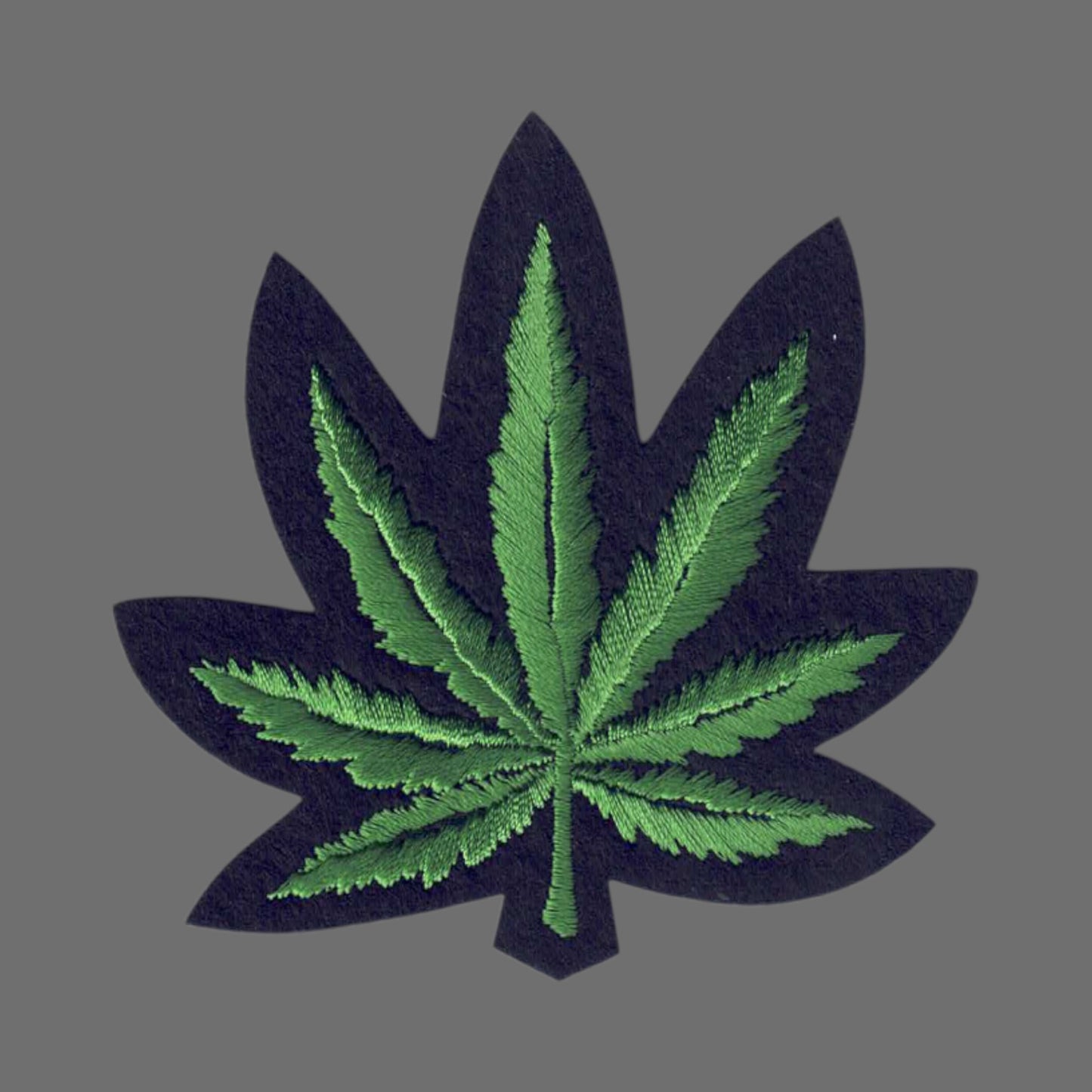 Marijuana Leaf Craft Patch - 9401