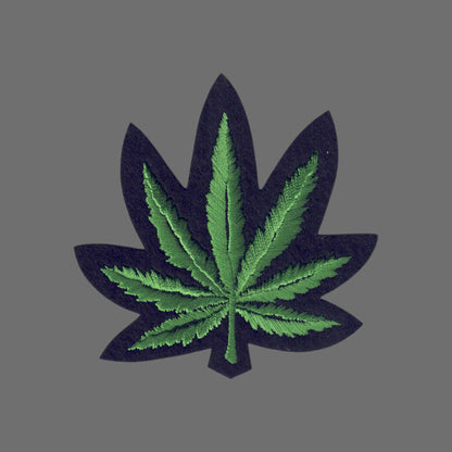 Marijuana Leaf Craft Patch - 9401