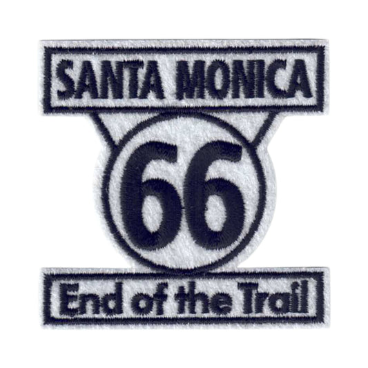 SANTA MONICA End of the Trail Patch - 9568